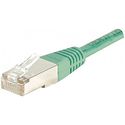 Abi Diffusion Cordon RJ45 catégorie 5e F/UTP vert - 0,15 m