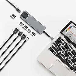 Acheter Universal USB C Type C Hub RJ45 Hub pour MacBook Notebook ordinateur portable 1x RJ45 1x HDMI