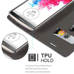 Cadorabo Coque LG G3 Etui en Gris pas cher