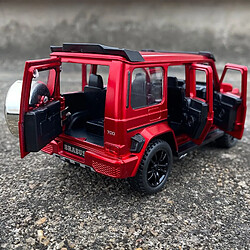 Universal 1/32 Alliage G700 Cross-Country Toy Model Simulation Métal Moulé Sous Pression Acoustique et Lumière Retour à la voiture jouet classique (rouge) pas cher