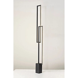 Inspired Lampadaire, LED 48W, 3000K, 3840lm, IP20, Noir Mat, Garantie 3 ans