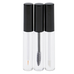 Acheter 3 Pièces Tube De Mascara Croissance Des Cils Eyeliner Lip Gloss Flacons Entonnoirs 10 Ml