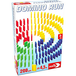 Noris 606065644 Domino Run Lot de 200 Dominos pour Un parcouru à Couper Le Souffle à partir de 3 Ans