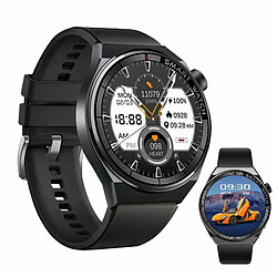 St5Max Montre Intelligente Hommes Surveillance De La Pression Artérielle Bluetooth Appel Fitness Montre Pour Android Ios Argent