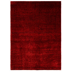 Vidal Tapis de laine 193x139 rouge Juma