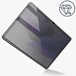 Acheter Film Samsung Tab S7 Plus et Tab S9 Plus Verre trempé Anti-traces Dux Ducis Noir