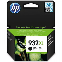 Cartouche d'Encre - Imprimante HP 932XL noire grande capacité authentique (CN053AE) pour HP OfficeJet 6100/6600/6700/7100/7510/7610