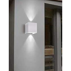 Tradex MURALE DOUBLE ÉMISSION LED COB 12W EXTÉRIEUR LUMIÈRE BLANCHE 4000K 3000K 6500K ES46