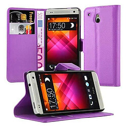 Cadorabo Coque HTC ONE M4 MINI Etui en Violet