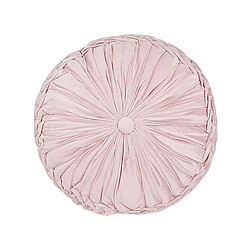 Beliani Coussin UDALA 40 x 40 cm Unicolore Rose