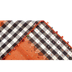 Avis Vidal Tapis de laine 204x160 orange Jajim