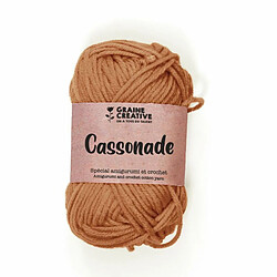 Graines Creatives Fil de coton spécial crochet et amigurumi 55 m - camel