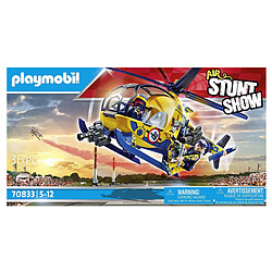 Acheter Playmobil® Playmobil 70833 Set de 36 pièces Air Stuntshow Hélicoptère et Équipe de Tournage Multicolore