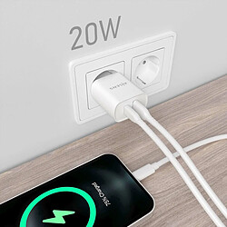 Acheter ? Aisens A110-0754 Chargeur mural - 20W · USB Type C · USB · Blanc