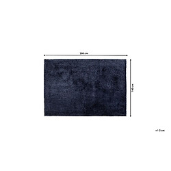 Beliani Tapis 140 x 200 cm bleu EVREN