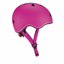 Globber Casque Junior GO UP-Neon Pink Enfant Jeunesse Unisexe, Rose, Taille XXS-XS