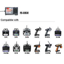 Acheter Flysky FS-GR3E 3 canaux 2.4G Récepteur GT3B, GR3C pour RC Car Truck Failsafe