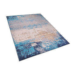 Beliani Tapis bleu 160 x 230 cm INEGOL