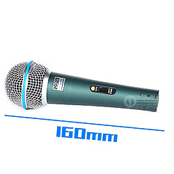 Universal Commutateur filaire professionnel XLR Microphone portable Microphone dynamique Mike Mike 58A 58 BETA58A PC DJ Mixer Carla Normal Microphone | Microphone