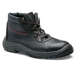 S 24 Bossi Industrie Chaussure haute vitesse S3 Cuir croûte peigné Noir S24 T.40 - 6372 T.40