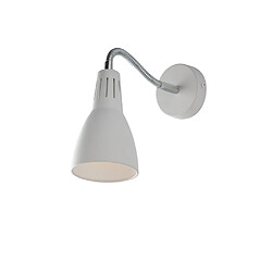 Fan Europe Lampe de travail murale ajustable, blanc, E14