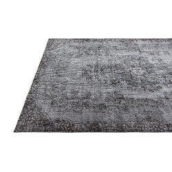 Avis Vidal Tapis de laine 282x168 gris Ultra Vintage