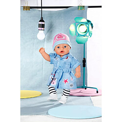 Zapf Creation AG Baby born Deluxe Robe en Jean pour poupée de 43 cm