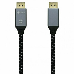 Câble HDMI Aisens 2 m Noir Noir/Gris