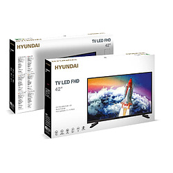 Hyundai TV 42 Full HD LED 106 cm 2 HDMI - 2 USB 2.0 pas cher