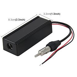 Wewoo 12V 16MHz DC Auto Automobile MP3 FM Convertisseur Adaptateur Impédance T-3X Accessoires Audio De Voiture