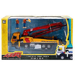 Universal Véhicules en alliage, camions, sons et camions légers, jouets cadeaux pour enfants 1: 50 |(Orange)