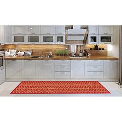 Alter Chemin de cuisine, 100% Made in Italy, Tapis antitache avec impression numérique, Tapis antidérapant et lavable, Modèle de Noël - Caren, cm 240x52