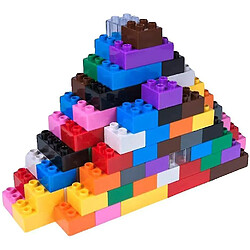 Universal Premium Large Brick 12 Couleurs Basic Builder Kit # 3 - 204 pièces Construction Brick Kit - Compatible avec tous