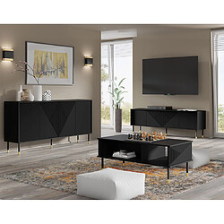 Bestmobilier Kirua - buffet bas - 180 cm pas cher