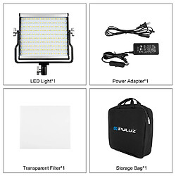 Avis Wewoo Lumière photographique 15W 1650lm 200 LED 3200-5600K Variation d'éclairage Studio Light Photo prise US