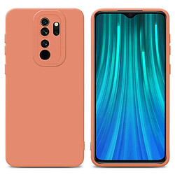 Cadorabo Coque Xiaomi RedMi NOTE 8 PRO Etui en Orange