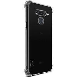 Wewoo Coque Pour LG Q60 All-inclusive Antichoc Airbag TPU Case avec Protecteur d'écran Transparent