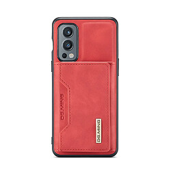 Dg.Ming Coque en TPU magnétique, hybride avec béquille, prend en charge la charge rouge pour votre OnePlus Nord 2 5G