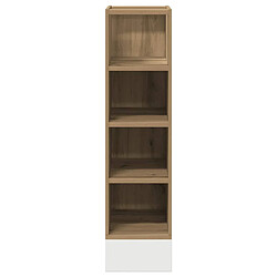 Avis vidaXL Armoire de plancher chêne artisanal 20x44,5x81,5 cm