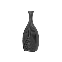 Beliani Vase décoratif THAPSUS Céramique 39 cm Noir pas cher