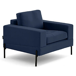 Lisa Design Isaure - fauteuil en velours