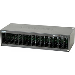 Planet Technology Corp Planet MC-1500 chassis 19"" 15 slot media convert.