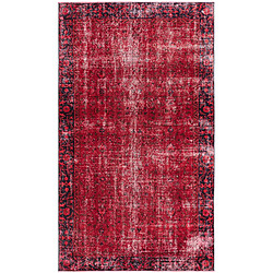 Vidal Tapis de laine 226x132 rouge Ultra Vintage