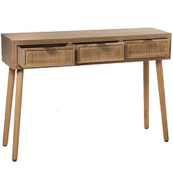 Avis Console Alexandra House Living Marron Bois 110 x 78 x 30 cm