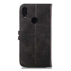 Avis Wewoo Coque Fashion Etui de protection en cuir pour Redmi Note 7 Noir