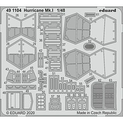 Hurricane Mk.I for Airfix - 1:48e - Eduard Accessories