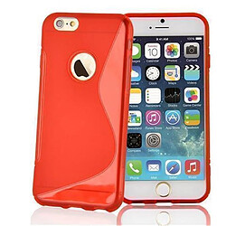 Cadorabo Coque iPhone 6 / 6S Etui en Rouge