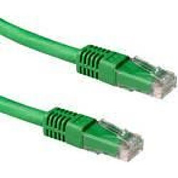 Act Music ACT Green 2 meter LSZH U/UTP CAT6A patch cable with RJ45 connectors. Cat6a u/utp lszh green 2.00m (IB1402)