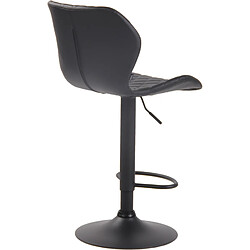 Acheter Non Tabouret de bar liège simili cuir noir