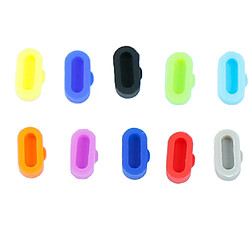 Acheter 10pcs Garmin Fenix 5 5S 5X Chargeur Silicone Bouchon Anti-poussière Port Protecteur Mixte